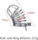 Stainless Steel Chastity Cage