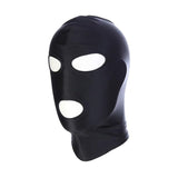 BDSM Black full Face Cover Mask