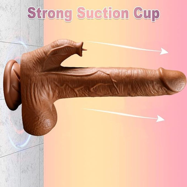 Thrusting Dildo With Clitoral Stimulation